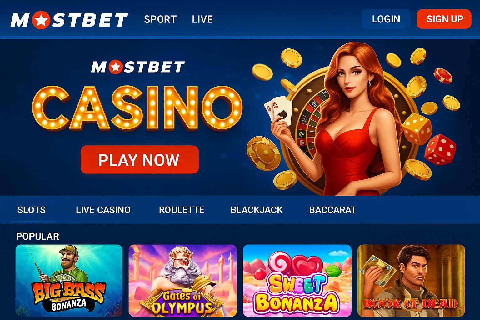 Mostbet casino